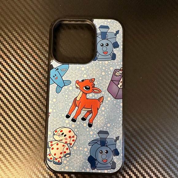 Rudolph IPhone 14 pro phone case - Picture 3 of 4